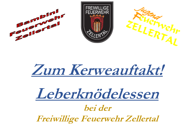 Leberknödelessen bei der Freiwillige Feuerwehr Zellertal